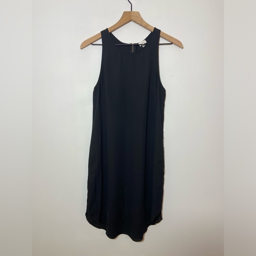 Wilfred Classic Black Sleeveless Mini Dress
